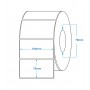 E100X70VP72 - Etichette F.to 100x70mm Carta Vellum Ad. Perm. D.i. 76mm - 2.000 Etichette per Rotolo - per Stampante Zebra ZT411