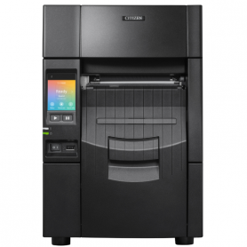 CLS703IIIRNEXXX - Stampante Citizen CL-S703 300 Dpi, TT, USB/Ethernet - con Spellicolatore e Riavvolgitore Interno