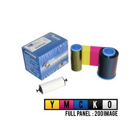 800015-440 - Ribbon a Colori 5 Pannelli YMCKO per Stampanti Zebra  P310i, P320i, P330i, P420i, P430i e P520i - 200 Stampe