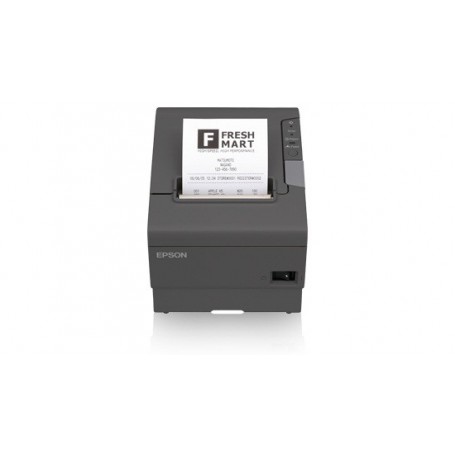 C31CA85042 - Stampante Termica per Scontrini Epson TM-T88V-042 USB e Seriale - Taglierina Automatica - Dark Grey